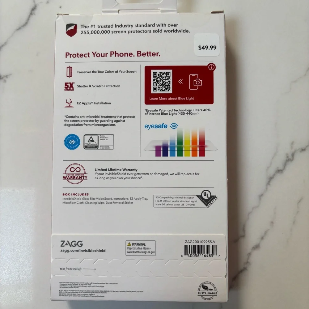Glass Elite VisionGuard Screen Protector for iPhone 6.1
